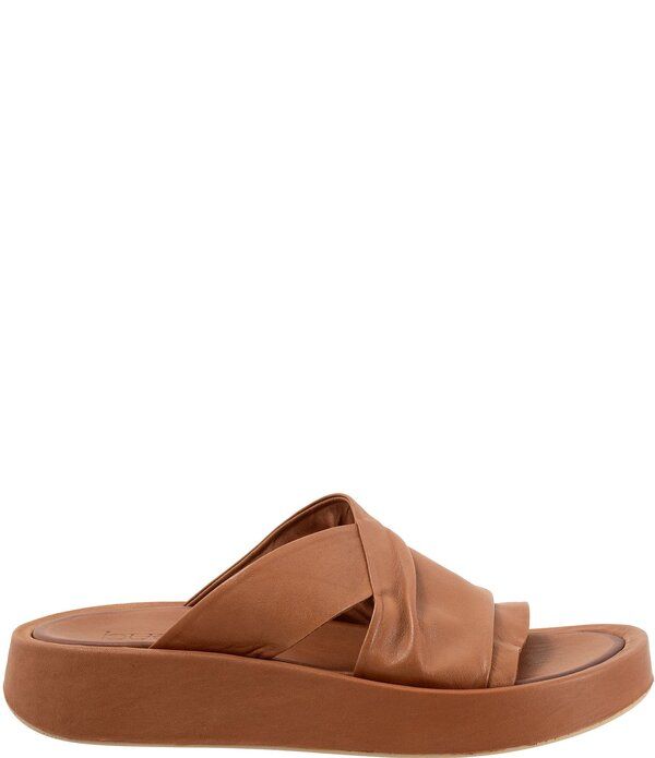 ブエノ レディース シューズ パンプス サンダル レザー Bueno Harper Leather Slide Sandals Tan タン