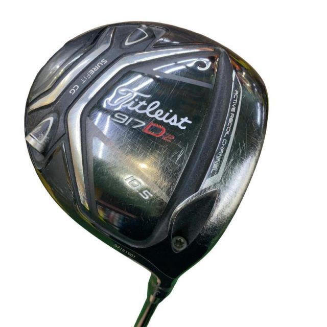 【中古】 タイトリスト 917 D2 10.5° ドライバー DR 純正特注シャフト (フレックスS) メンズ 男性用 右利き 右用 Cランク ゴルフクラブ