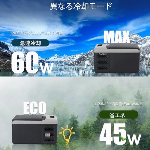 ☆新品☆Alpicool ポータブル冷蔵庫 車載冷蔵庫 車載冷蔵冷凍庫 C9P 9L 9リットル -20℃?20℃ コンプレッサー式 急速冷凍 AC100V DC12V/24V コンパクト 軽量 持ち運び便利 静音 45W 省エネ 車載家庭両 4d5d3a7a
