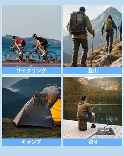 ☆新品☆【発電革命】ELECAENTA 25W ソーラーパネル 変換効率25.4% 次世代HPBCセル ポケットサイズ Type-C&USB-A出力対応 小型 IP68防水 折り畳み式 ソーラー充電器 太陽光パネル 防災グッズ 停電対策 アウ d3d48e02
