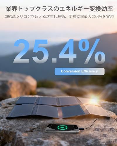 ☆新品☆【発電革命】ELECAENTA 25W ソーラーパネル 変換効率25.4% 次世代HPBCセル ポケットサイズ Type-C&USB-A出力対応 小型 IP68防水 折り畳み式 ソーラー充電器 太陽光パネル 防災グッズ 停電対策 アウ d3d48e02