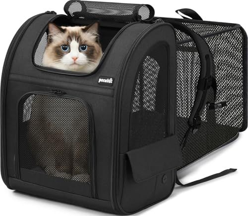 ☆新品☆Pecute 猫用 犬用 リュック ペット猫 キャリーバッグ通気性 拡張可能 2WAY 猫 キャリー リュックメッシュ窓 ペット猫 小中型犬用 バック 折り畳み お出かけ ドライブ 旅行 通院 防災 避難用 ペットキャリー ブラック 36eeae6a ☆新品☆Pecute 猫用 犬用 リュック ペット猫 キャリーバッグ通気性 拡張可能 2WAY 猫 キャリー リュックメッシュ窓 ペット猫 小中型犬用 バック 折り畳み お出かけ ドライブ 旅行 通院 防災 避難用 ペットキャリー ブラック 36eeae6a