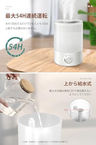 ☆新品☆加湿器 大容量 3.5L 【新改良モデル・一体化設計・UVライト除菌】 超音波式 加湿器 卓上 ダブル吹出口 おしゃれ アロマ対応 静音 上から注水 無階段ミスト調整 54時間連続運転 吹出口360°調整 空焚き防止 水漏れ防止 家庭 760c6c89 ☆新品☆加湿器 大容量 3.5L 【新改良モデル・一体化設計・UVライト除菌】 超音波式 加湿器 卓上 ダブル吹出口 おしゃれ アロマ対応 静音 上から注水 無階段ミスト調整 54時間連続運転 吹出口360°調整 空焚き防止 水漏れ防止 家庭 760c6c89