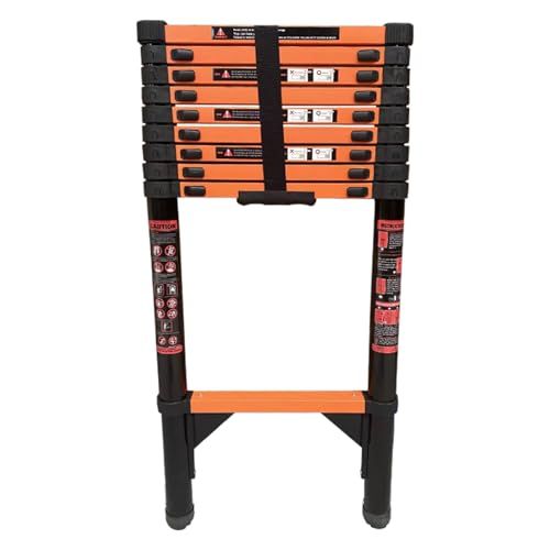 ☆新品☆【日本企業】 SKK はしご 3.9m 伸縮 伸縮はしご 耐荷重150kg スライド式 折り畳み 安全ロック コンパクト 持ち運び容易 屋内 屋外 梯子 多機能 スチール fedc0b29