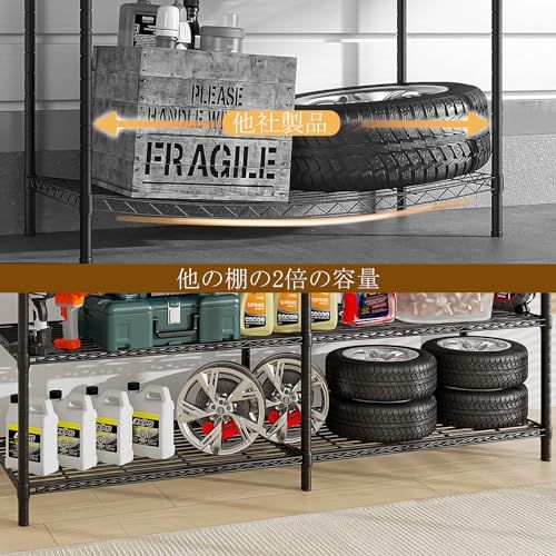☆新品☆5段スチールラック 棚 収納ラック 幅40×奥行175×高さ184cm ブラック 耐荷重500kg 業務用 シェルフ キッチン収納 0f7a1bf0 ☆新品☆5段スチールラック 棚 収納ラック 幅40×奥行175×高さ184cm ブラック 耐荷重500kg 業務用 シェルフ キッチン収納 0f7a1bf0