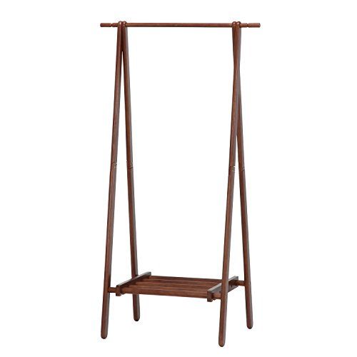 ☆新品☆不二貿易(Fujiboeki) コートハンガー ハンガーラック スリム 木製 幅80×奥行45×高さ147.8cm ブラウン 棚付き 玄関収納 天然木 15192 bc41cb05 ☆新品☆不二貿易(Fujiboeki) コートハンガー ハンガーラック スリム 木製 幅80×奥行45×高さ147.8cm ブラウン 棚付き 玄関収納 天然木 15192 bc41cb05