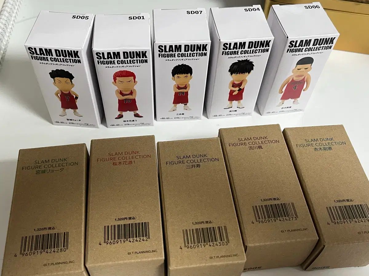 SLAM DUNK (スラムダンク) SDフィギュア 湘北 セット 出品 ボックス0