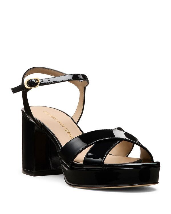 スチュアート ワイツマン レディース シューズ サンダル プラットフォーム Stuart Weitzman Womens Dayna 80 Platform Sandals Black ブラック