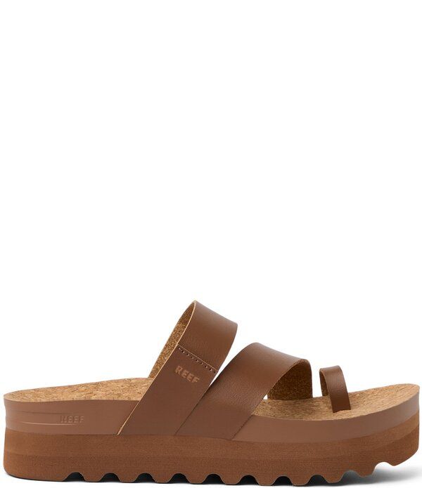リーフ レディース シューズ サンダル プラットフォーム Reef Vista Hi Layla Toe Ring Platform Sandals Chocolate チョコレート リーフ レディース シューズ サンダル プラットフォーム Reef Vista Hi Layla Toe Ring Platform Sandals Chocolate チョコレート