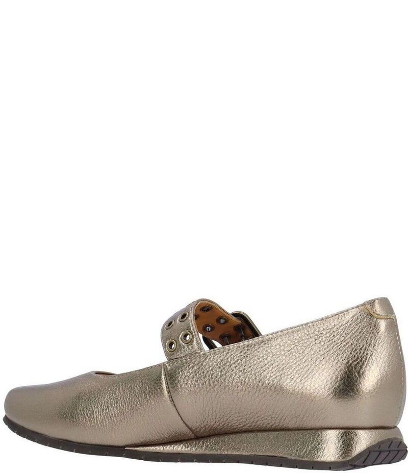 ラモールドピード レディース シューズ サンダル ミニ トール レザー LAmour Des Pieds Tanzy Metallic Leather Mary Jane Mini Wedge Pumps Hematite メタリック