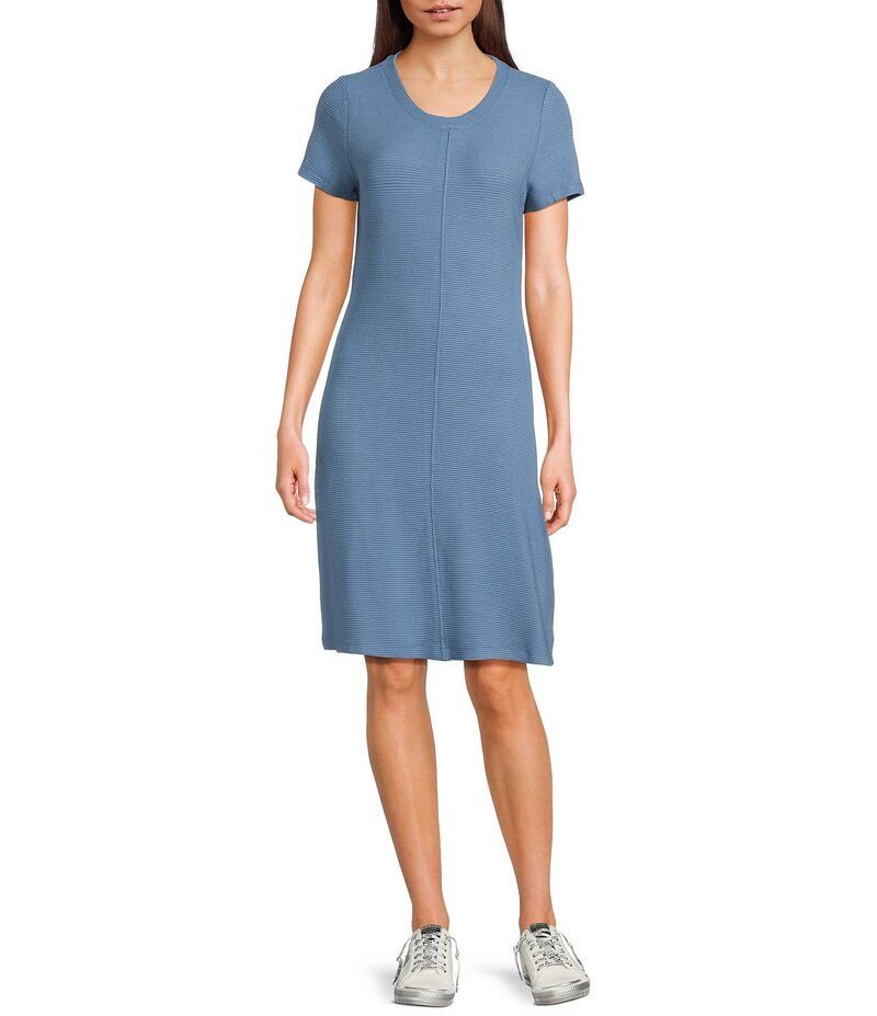 フラッグ アンド アンセム レディース トップス ワンピース Flag and Anthem Marrieta Short Sleeve Dress Blue ブルー