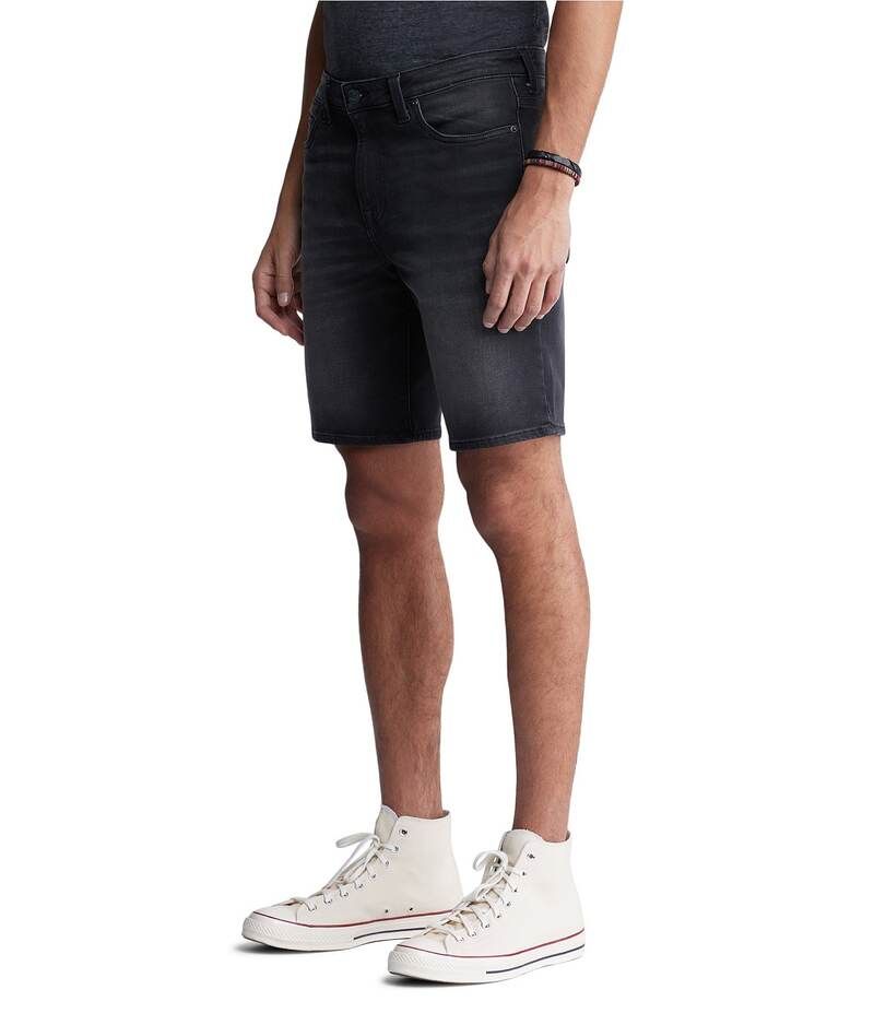 バッファロー・デイビッド・ビトン メンズ ボトムス ハーフパンツ・ショーツ ショートパンツ デニム Buffalo David Bitton Dean 105 Inseam Denim Shorts Black ブラック