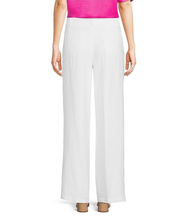 ダナキャラン レディース ボトムス カジュアルパンツ ストレート DKNY by Donna Karan Crinkle Dressing Straight Leg Pant White ホワイト ダナキャラン レディース ボトムス カジュアルパンツ ストレート DKNY by Donna Karan Crinkle Dressing Straight Leg Pant White ホワイト