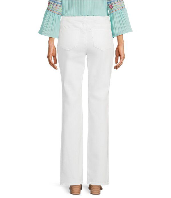 エヌワイディージェイ レディース ボトムス デニムパンツ ストレート プチ ジーンズ NYDJ Petite Size Marilyn Straight Leg Jeans Optic White ホワイト エヌワイディージェイ レディース ボトムス デニムパンツ ストレート プチ ジーンズ NYDJ Petite Size Marilyn Straight Leg Jeans Optic White ホワイト
