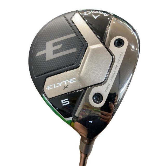 【中古】 キャロウェイ ELYTE X 5W フェアウェイウッド FW VENTUS GREEN 50 for CW(ELYTE FW) (フレックスR) メンズ 男性用 右利き 右用 Cランク ゴルフクラブ