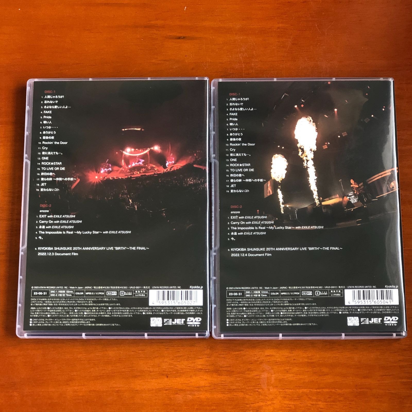 新品 未開封 清木場俊介 BIRTH LIVE DVD