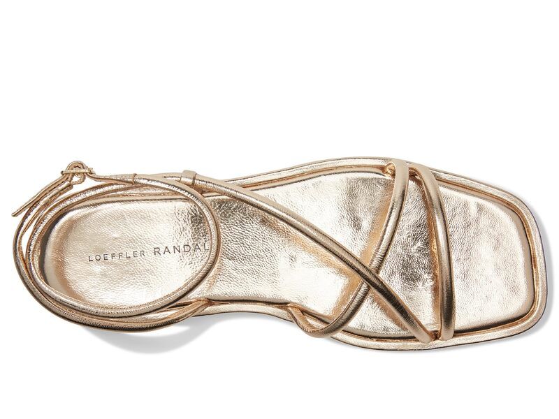 ロフラー ランダル レディース シューズ サンダル アンクル Loeffler Randall Noor Strappy Ankle Wrap Flat Sandals Champagne シャンパン ロフラー ランダル レディース シューズ サンダル アンクル Loeffler Randall Noor Strappy Ankle Wrap Flat Sandals Champagne シャンパン