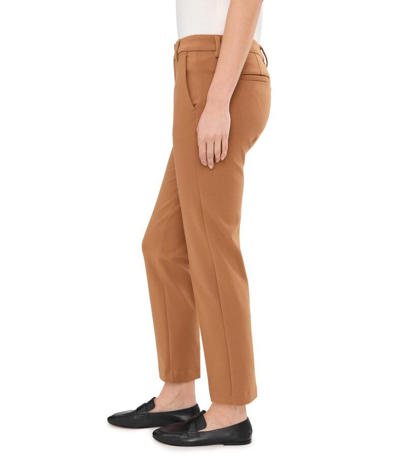 リヴァプール ロサンゼルス レディース ボトムス カジュアルパンツ ニット Liverpoolos Angeles Kelsey Slim Leg Trousers in Super Stretch Ponte Knit Rich Camel キャメル