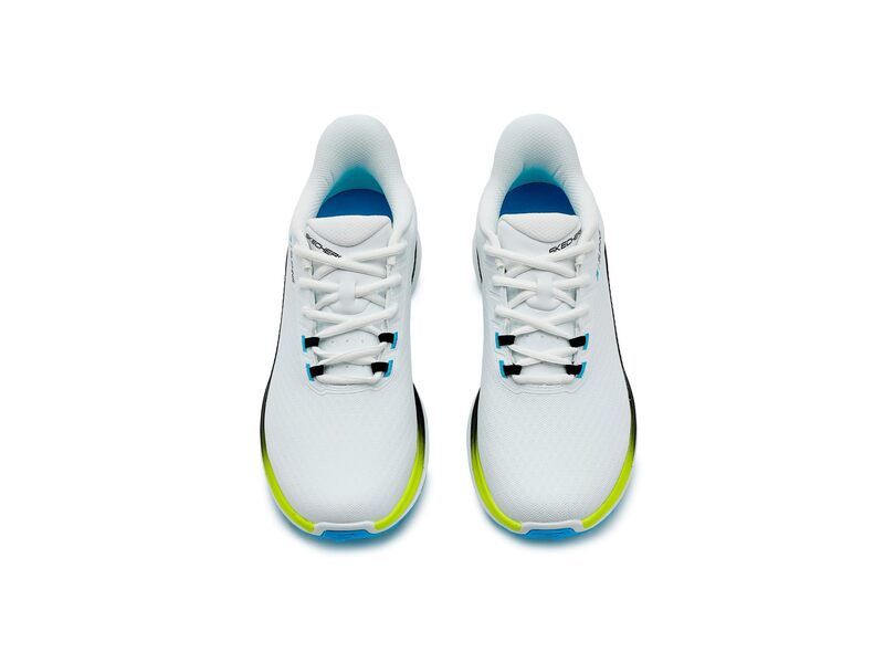 スケッチャーズ メンズ シューズ スニーカー Skechers GOLF Pure SI WhiteBlueYell ホワイト スケッチャーズ メンズ シューズ スニーカー Skechers GOLF Pure SI WhiteBlueYell ホワイト