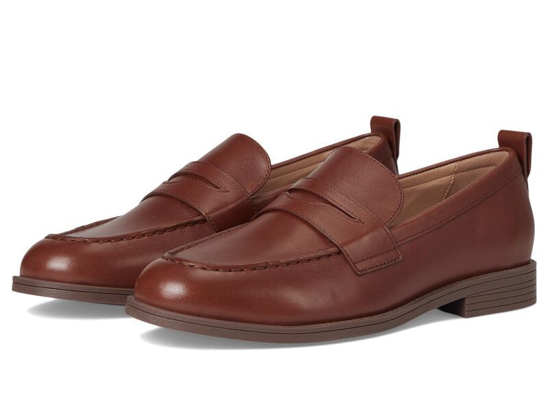 コールハーン レディース シューズ スリッポン・ローファー Cole Haan Stassi Penny Loafers Dark CuoioMaho