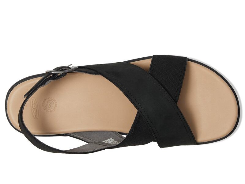 キーン レディース シューズ サンダル KEEN Elle Luxe Cross Strap BlackBlack ブラック