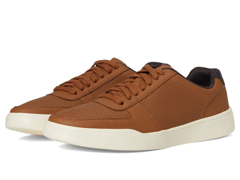 コールハーン メンズ シューズ スニーカー Cole Haan Grand Crosscourt Modern Perf Sn British Tan Lea タン