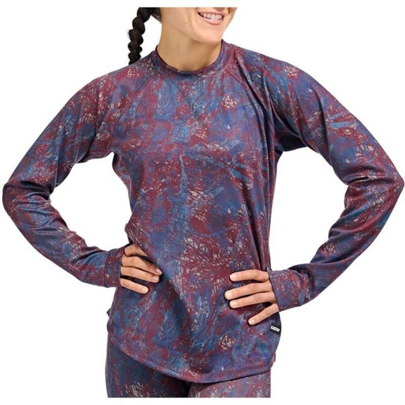 ブラックストラップ レディース トップス シャツ クルーネック BlackStrap Summit Crewneck Womens Pulse Cherry