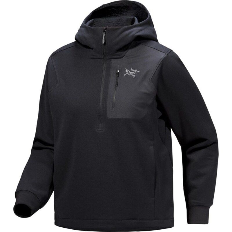アークテリクス レディース アウター パーカー・スウェット パーカー Arcteryx Aestas Pullover Hoodie Womens Black ブラック