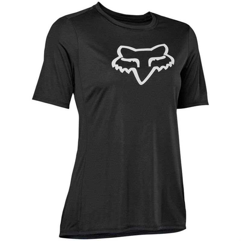 フォックス レディース トップス Tシャツ 半袖 ジャージー Fox Ranger Fox Head ShortSleeve Jersey Womens Black ブラック