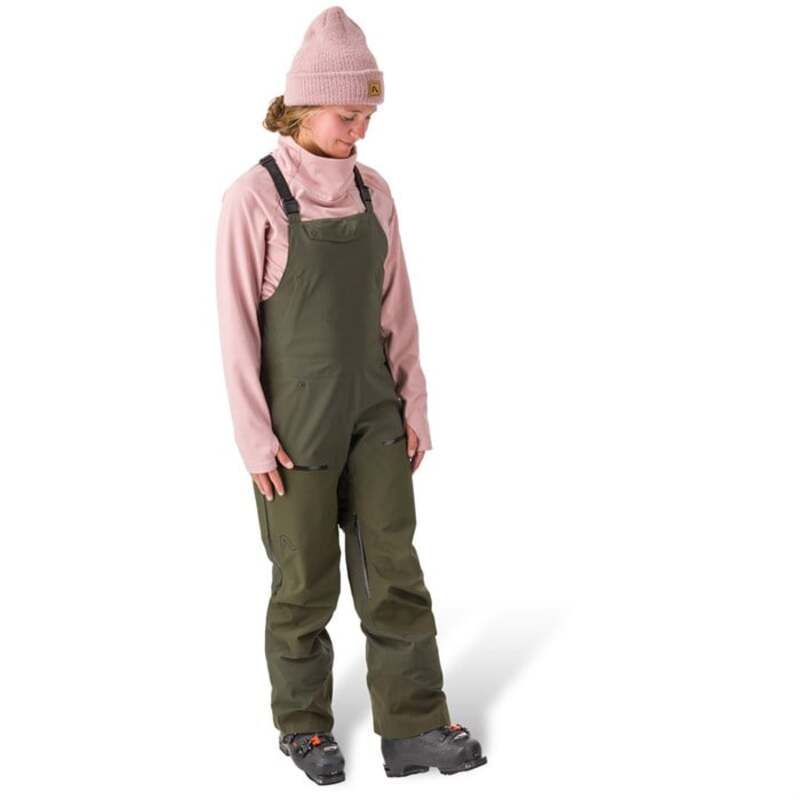 フライロー レディース ボトムス カジュアルパンツ Flylow Moxie Bibs Womens Evergreen