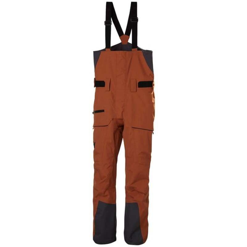ヘリーハンセン メンズ ボトムス カジュアルパンツ パンツ Helly Hansen SOGN Bib Shell Pants Iron Oxide