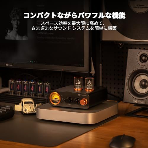 【新品】Fosi Audio MC331 真空管インテグレーテッドアンプ DAC付き HiFiブックシェルフスピーカー/3.5mmヘッドフォン用 2チャンネル 2ch ホームオーディオステレオパワーアンプ Bluetooth/USB/OPT/ 86d13adc 【新品】Fosi Audio MC331 真空管インテグレーテッドアンプ DAC付き HiFiブックシェルフスピーカー/3.5mmヘッドフォン用 2チャンネル 2ch ホームオーディオステレオパワーアンプ Bluetooth/USB/OPT/ 86d13adc
