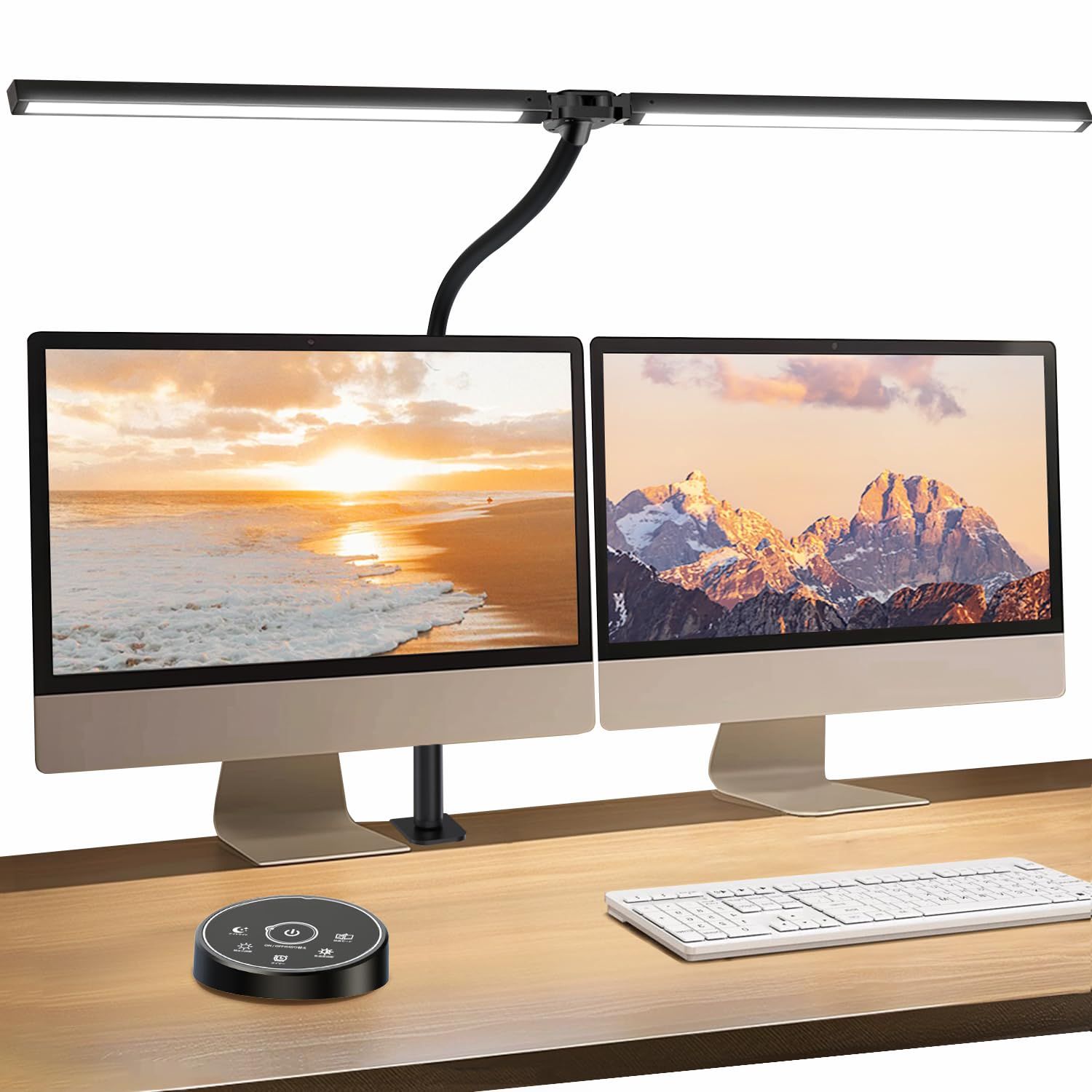 【新品】デスクライト LED 「無線リモコン・ダブル光源・幅800mm・24W・2000Lx」 5段階調光調色 電気スタンド クランプ「PSE認証済」 幅広 スタンドライト 多角度調節 卓上ライト 目に優しい 読書/勉強/仕事 ブラック BN 851b3ab2 【新品】デスクライト LED 「無線リモコン・ダブル光源・幅800mm・24W・2000Lx」 5段階調光調色 電気スタンド クランプ「PSE認証済」 幅広 スタンドライト 多角度調節 卓上ライト 目に優しい 読書/勉強/仕事 ブラック BN 851b3ab2