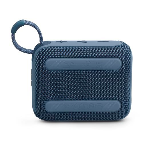 【新品】JBL GO4 Bluetoothスピーカー USB C充電/IP67防塵防水/アプリ対応/パッシブラジエーター搭載/ポータブル/ブルー JBLGO4BLU f0fe4423