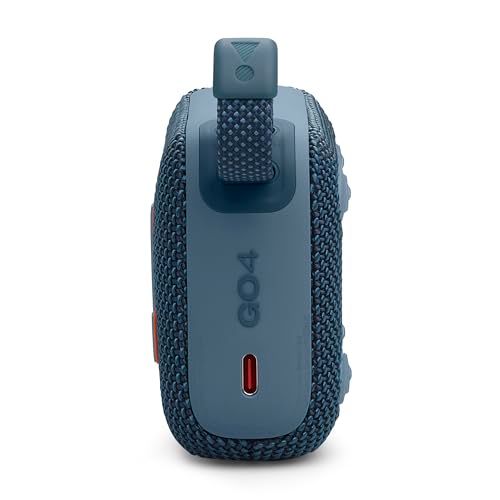 【新品】JBL GO4 Bluetoothスピーカー USB C充電/IP67防塵防水/アプリ対応/パッシブラジエーター搭載/ポータブル/ブルー JBLGO4BLU f0fe4423