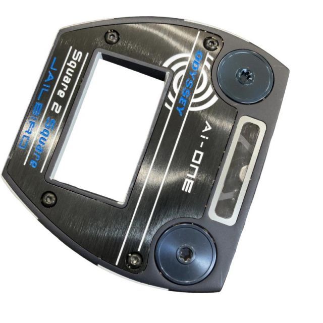【中古】 オデッセイ Ai-ONE SQUARE 2 SQUARE JAILBIRD 34インチ パター PT STROKE LAB 90 スチール (フレックスその他) メンズ 男性用 右利き 右用 Cランク ゴルフクラブ
