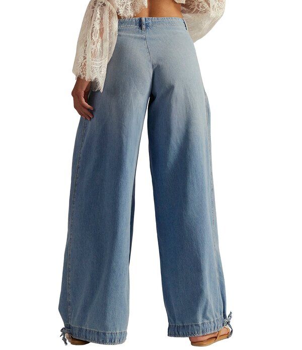 フリーピープル レディース ボトムス デニムパンツ アンクル ジーンズ Free People We The Free Lotus Mid Rise BalloonStyle Cinched Ankle Denim Jeans Bijou Blue ブルー フリーピープル レディース ボトムス デニムパンツ アンクル ジーンズ Free People We The Free Lotus Mid Rise BalloonStyle Cinched Ankle Denim Jeans Bijou Blue ブルー