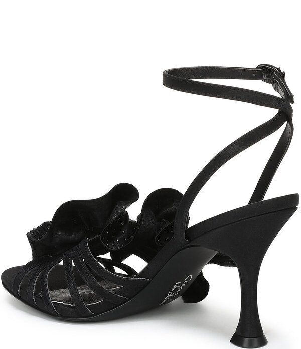 サムエデルマン レディース シューズ サンダル フリル シルク アンクル Circus NY by Sam Edelman Lucillembellished Silk Ruffle Ankle Strap Dressandals Black ブラック サムエデルマン レディース シューズ サンダル フリル シルク アンクル Circus NY by Sam Edelman Lucillembellished Silk Ruffle Ankle Strap Dressandals Black ブラック