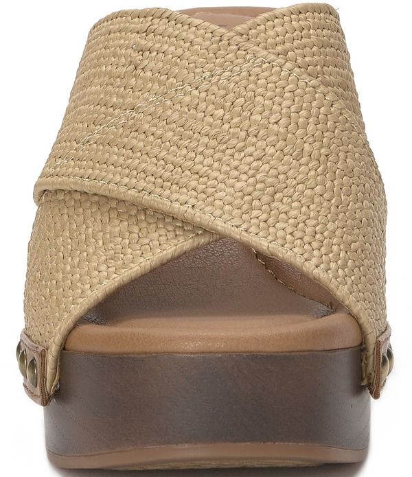 ラッキーブランド レディース シューズ サンダル ヒール Lucky Brand Casyna Crosstrap Studded Heel Slide Sandals Dark Natural