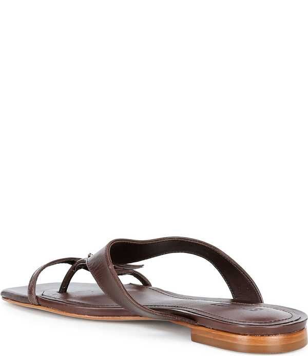 シュッツ レディース シューズ サンダル レザー Schutz Tana Leather Slip On Flats Root Brown ブラウン シュッツ レディース シューズ サンダル レザー Schutz Tana Leather Slip On Flats Root Brown ブラウン
