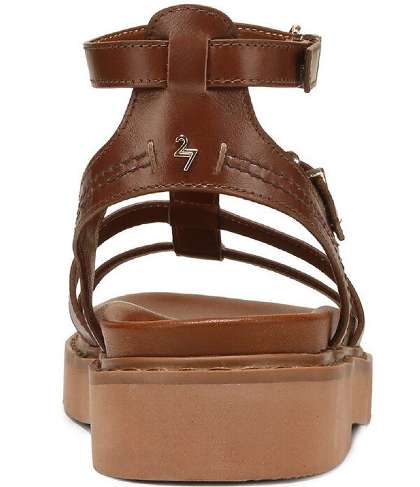 ナチュライザー レディース シューズ サンダル プラットフォーム レザー Naturalizer Lexie Leather Platform Gladiator Sandals Caramel