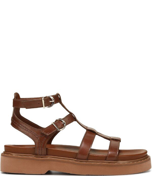 ナチュライザー レディース シューズ サンダル プラットフォーム レザー Naturalizer Lexie Leather Platform Gladiator Sandals Caramel