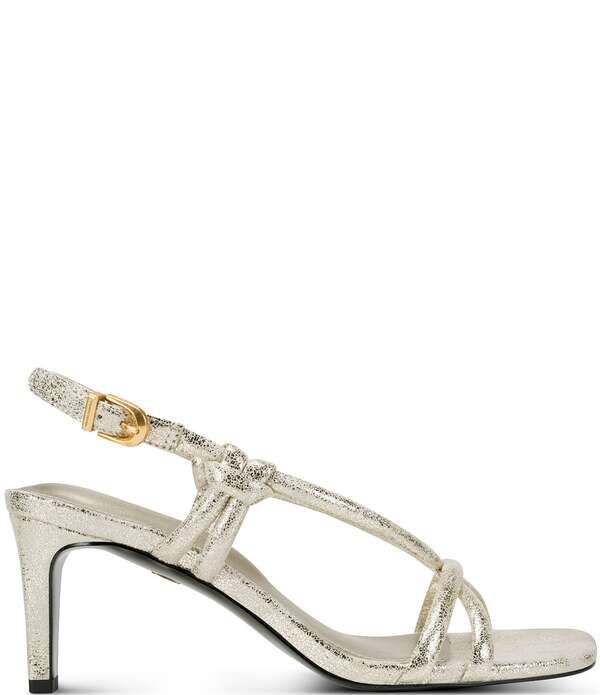ダナキャラン レディース シューズ サンダル トール Donna Karan Basil Crackled Metallic Dressandals White Gold ホワイト ダナキャラン レディース シューズ サンダル トール Donna Karan Basil Crackled Metallic Dressandals White Gold ホワイト