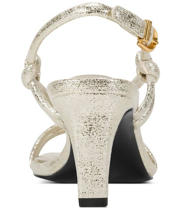 ダナキャラン レディース シューズ サンダル トール Donna Karan Basil Crackled Metallic Dressandals White Gold ホワイト ダナキャラン レディース シューズ サンダル トール Donna Karan Basil Crackled Metallic Dressandals White Gold ホワイト