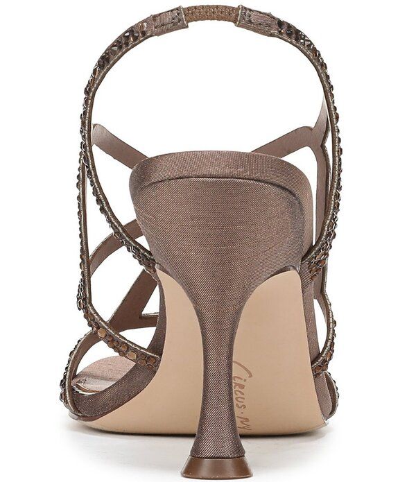 サムエデルマン レディース シューズ サンダル シルク Circus NY by Sam Edelman Louisa Embellished Silk Strappy Slingback Dress Pumps Bronze サムエデルマン レディース シューズ サンダル シルク Circus NY by Sam Edelman Louisa Embellished Silk Strappy Slingback Dress Pumps Bronze