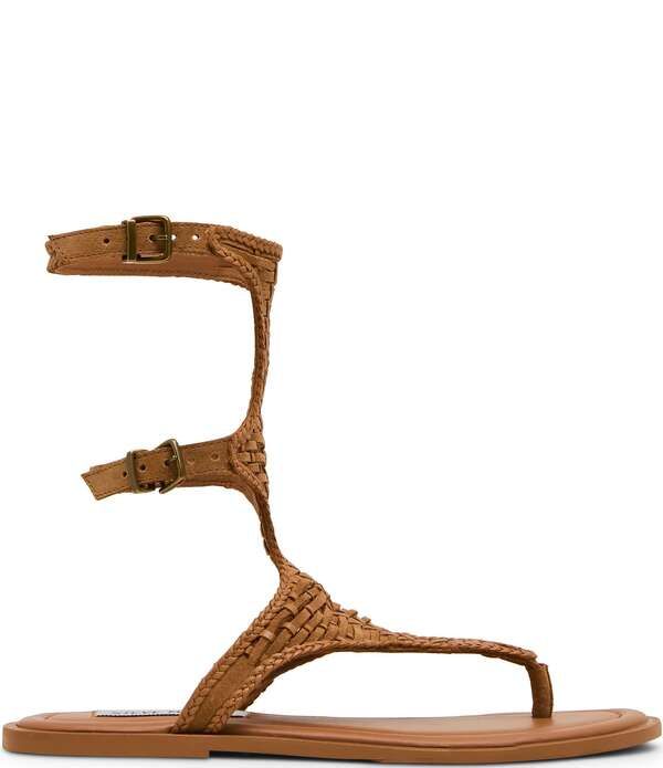 スティーブ マデン レディース シューズ サンダル スエード Steve Madden Bayley Suede Thongladiator Sandals Cognac スティーブ マデン レディース シューズ サンダル スエード Steve Madden Bayley Suede Thongladiator Sandals Cognac