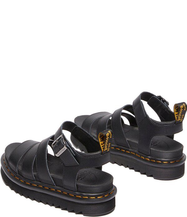 ドクターマーチン レディース シューズ サンダル プラットフォーム レザー Dr Martens Womens Blaire Athena Leather Platform Sandals Black ブラック ドクターマーチン レディース シューズ サンダル プラットフォーム レザー Dr Martens Womens Blaire Athena Leather Platform Sandals Black ブラック