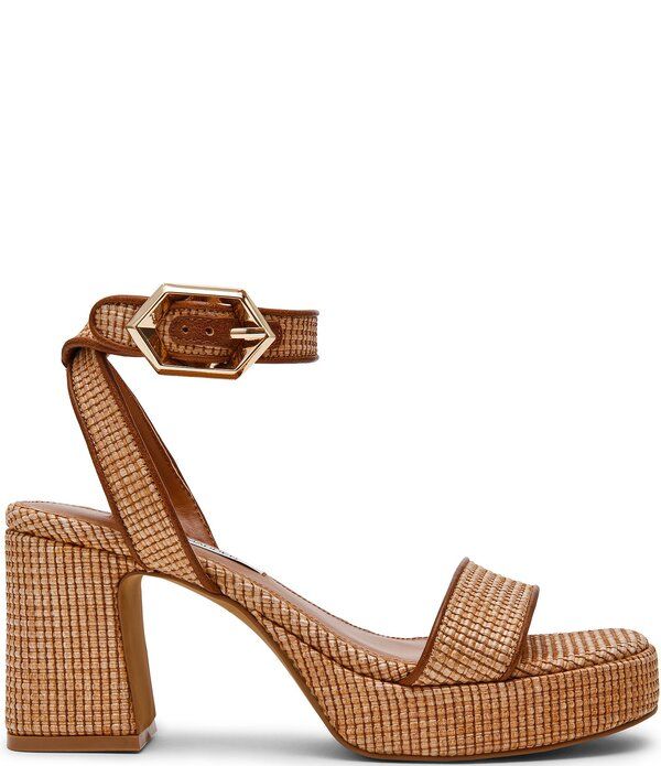 スティーブ マデン レディース シューズ サンダル プラットフォーム Steve Madden Elida Woven Raffia Platform Dressandals Raffia スティーブ マデン レディース シューズ サンダル プラットフォーム Steve Madden Elida Woven Raffia Platform Dressandals Raffia