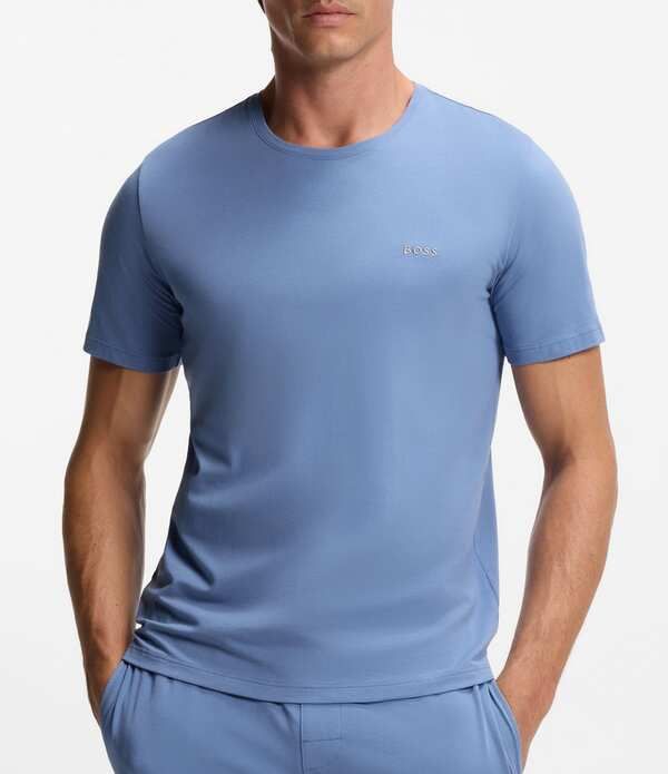 ヒューゴボス メンズ トップス シャツ トール Hugo Boss Big Tall Mix Match TShirt Light Pastel Blue ブルー