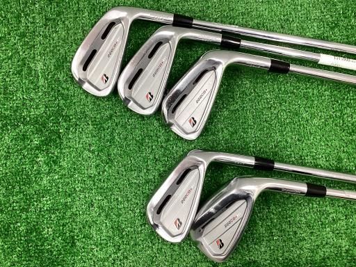 【中古】 ブリヂストン BRIDGESTONE 222CB+ 6S アイアンセット IR 純正特注シャフト (フレックスS) メンズ 男性用 右利き 右用 Cランク ゴルフクラブ